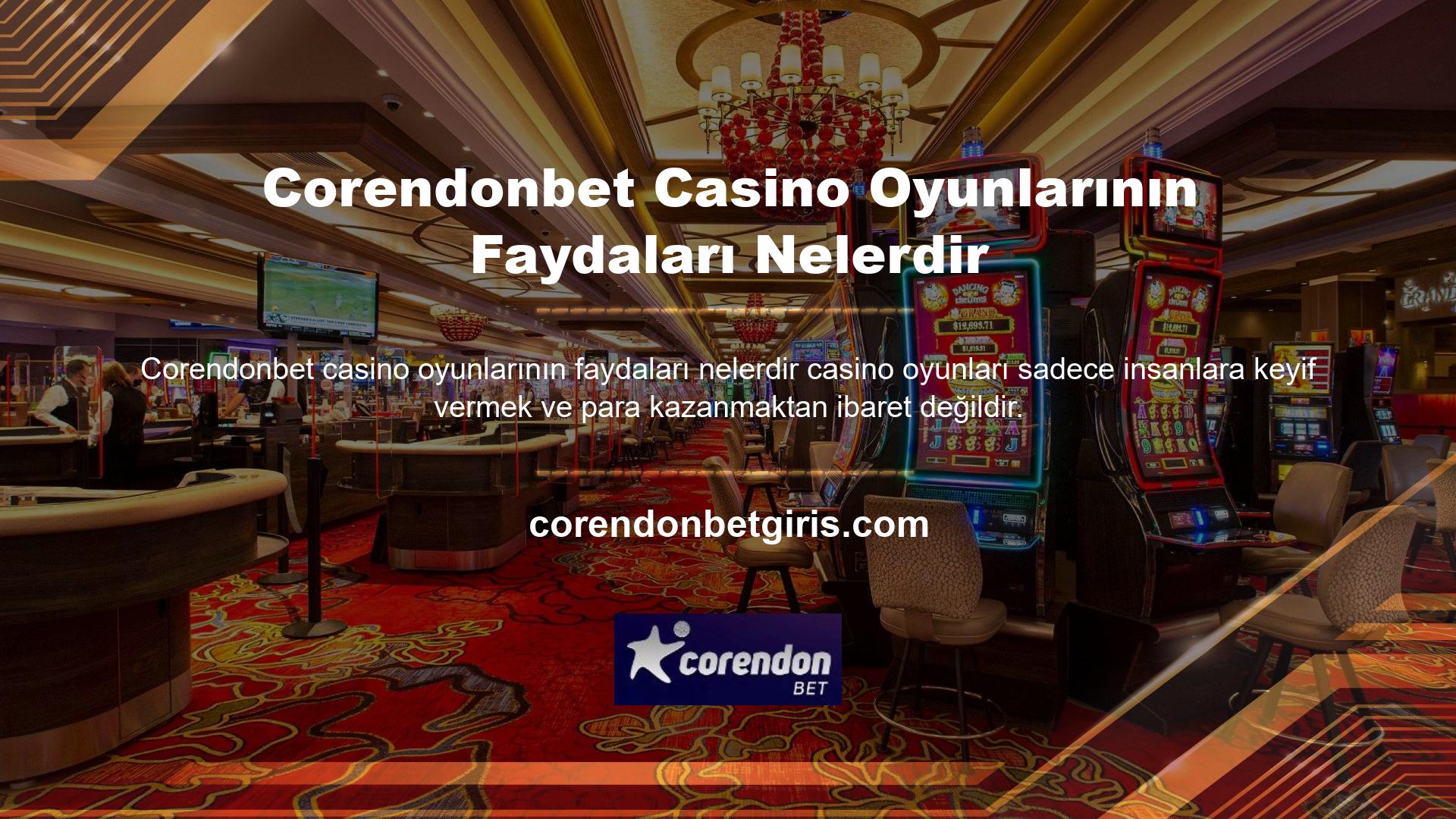 Aynı zamanda Corendonbet Casino'da canlı oyunların keyfini çıkarmak için de harika bir yerdir